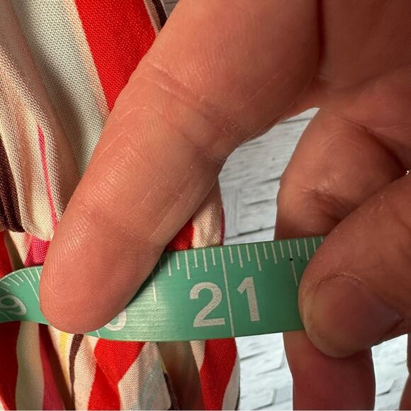 Torrid Striped midi Dress sleepless, colorful sun dress summer casual plus size - Picture 13 of 15